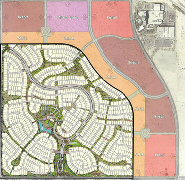 Del Webb at Rancho Mirage Site Plan Picture